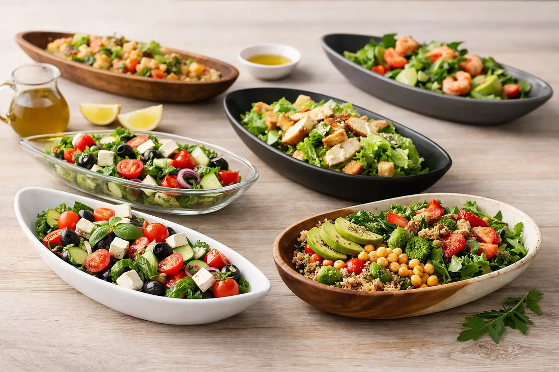 Salata İçin Kayık Tabak Seçiminde 6 Ölçüt