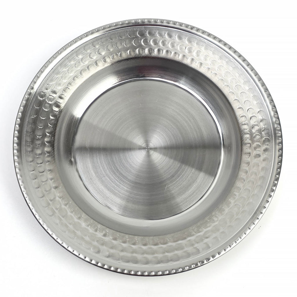19 cm Paslanmaz Krom Çelik Tabak - Meze, Kahvaltı ve Sunum Tabağı (1 - 100 Adet Seçenekli) - Binbir Trend