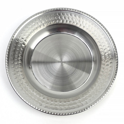 19 cm Paslanmaz Krom Çelik Tabak - Meze, Kahvaltı ve Sunum Tabağı (1 - 100 Adet Seçenekli) - Binbir Trend