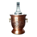 Eskitme Keski Işlemeli Bakır Ehli Keyf Rakı Şişelik