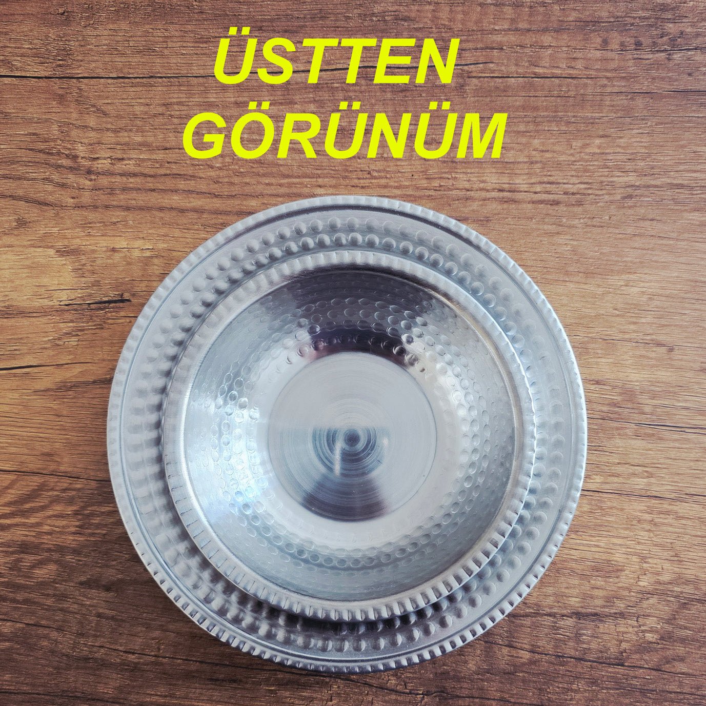 Çekic Dövme Desenli Çorba Kasesi ve Alt Tabak Takımı, Çorbalık Takımı 14cm - 17cm - Binbir Trend