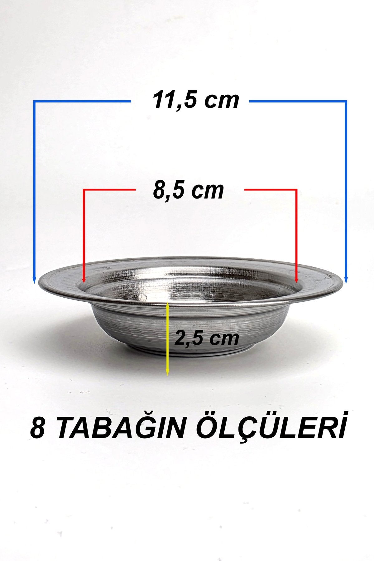 Krom Çelik 42 cm Serpme Kahvaltı Servis Takımı - Binbir Trend