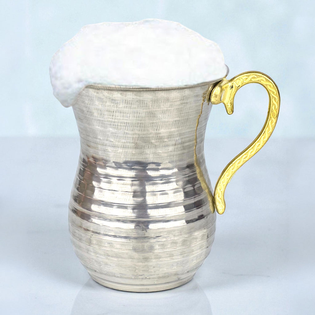 Krom Çelik Ayran Bardağı – 300 ml (1 / 10 / 30 / 50 Adet Seçenekleriyle)