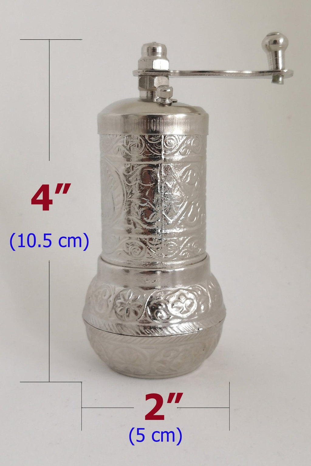 Zamak Döküm Mini Biber Değirmeni, Baharat Değirmeni (6 Renk) - Binbir Trend